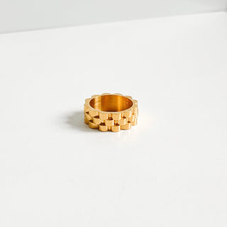 Chloe Ring, 18k Gold Plated